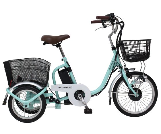 カイホウ アシらくプティット ロータイプ電動アシスト三輪自転車 MG