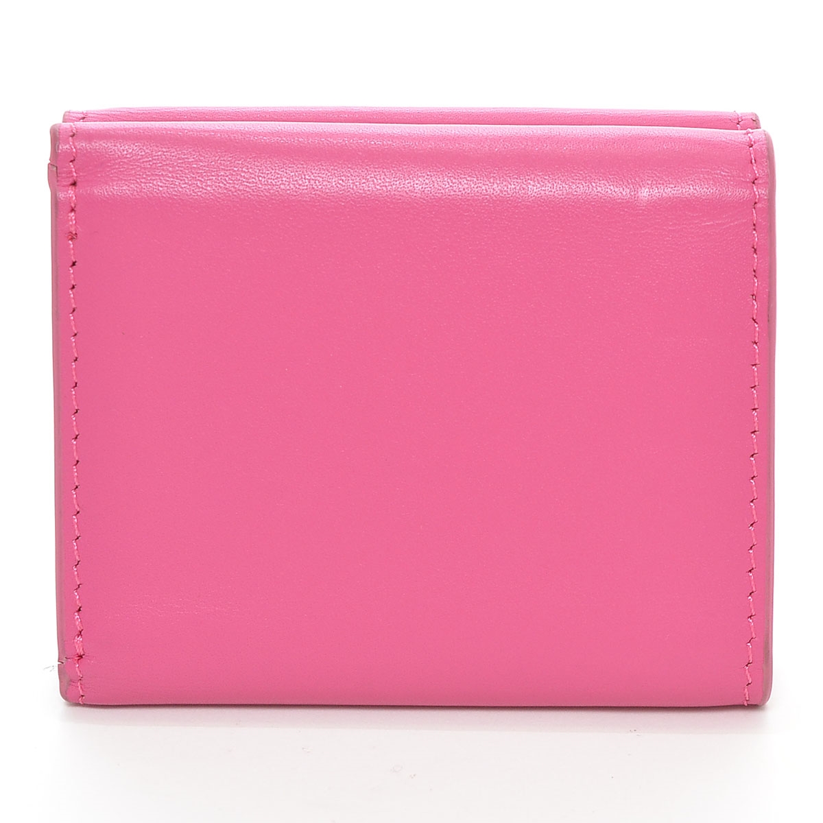 #329669 MOUSSY Moussy # compact кошелек бумажник три складывать кошелек кожа женский розовый 