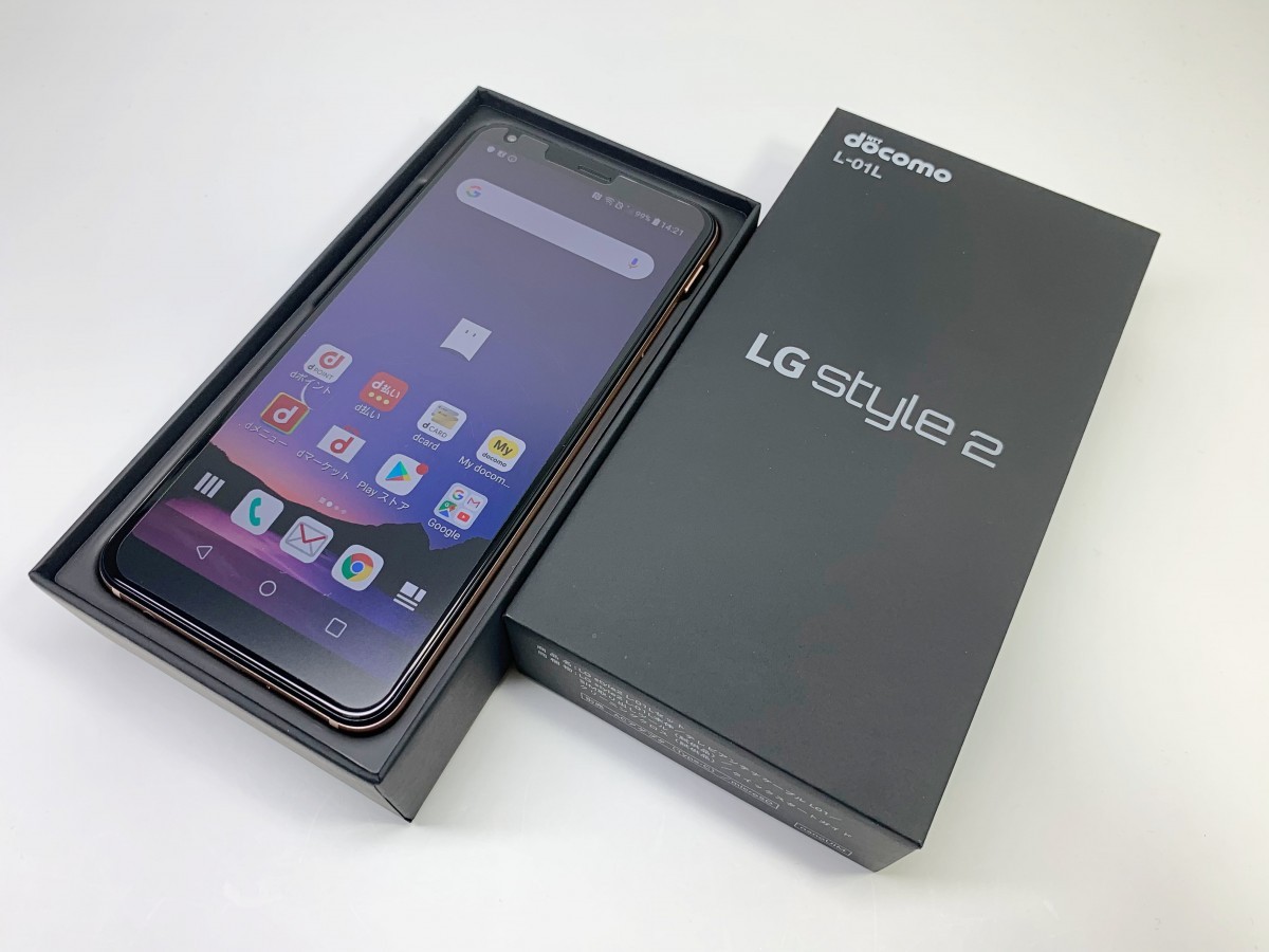 LGエレクトロニクス LG style2 L-01L 6インチ メモリー4GB ストレージ64GB ゴールド ドコモ LG style ...