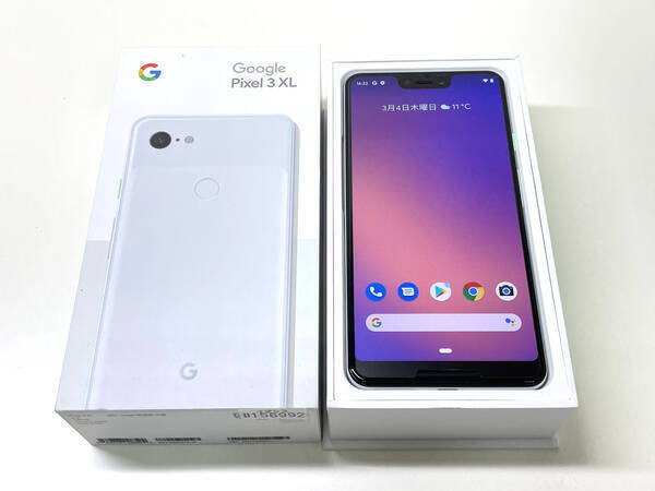Pixel 3 XL 6.3インチ メモリー4GB ストレージ128GB Clearly White ドコモ