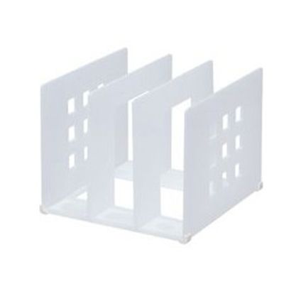 LIHIT LAB.<lihi тигр b> SHIKIRI RACK( перегородка подставка )L размер . белый A-7321-1
