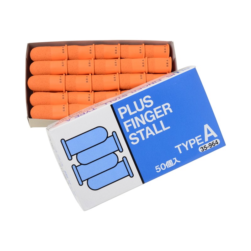  плюс (PLUS) палец sakA большой размер 50 штук ×50 упаковка orange KM-203H 35-964