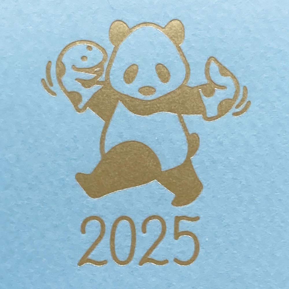  Ray mei глициния .raymay 2025 года выпуск бамбук бумага dia Lee карман голубой RFD25111A блокнот dia lease ke Jules . Panda 