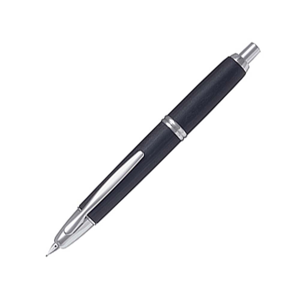 PILOT キャップレス　ブラック軸【中字】 PILOT（文具） パイロット 万年筆 キャップレス 木軸 （ブラック