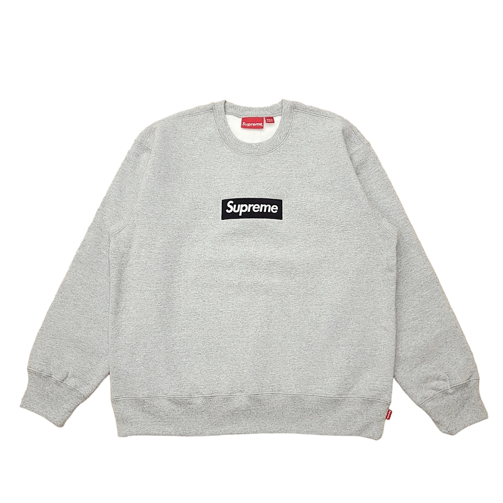 Box Logo Crewneck （Heather Grey） 22fw