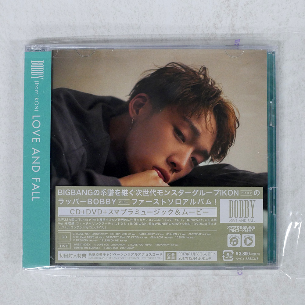  записано в Японии BOBBY/LOVE AND FALL/AVEX AVCY58563 CD+DVD *