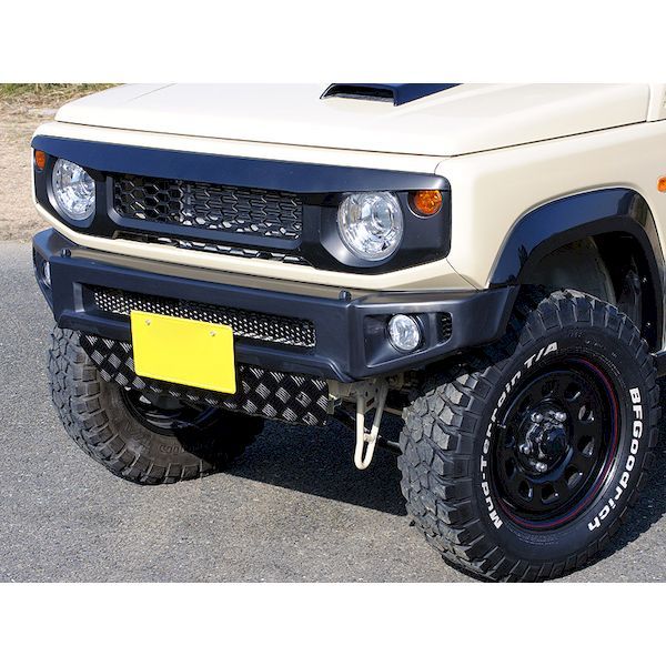  Be nasGJA-003 direct delivery payment on delivery un- possible G*BASE face garnish type2 Jimny original option grill for FRP made black gel coat finish 