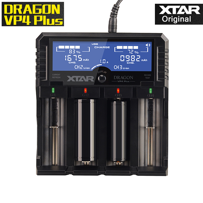 XTAR XTAR VP4 Plus Charger 充電池、電池充電器の商品画像