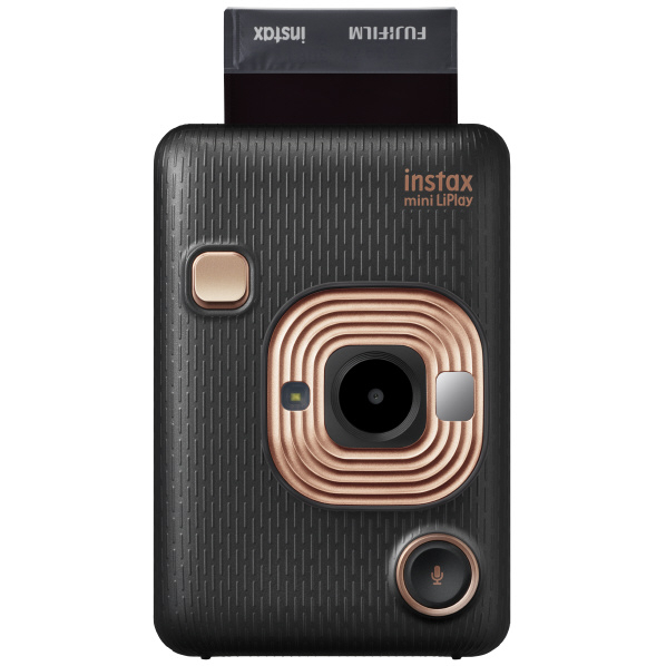  Fuji Film hybrid instant camera Cheki INSTAX mini LiPlay elegant black INSMINIHM1ELEGANTBLACK