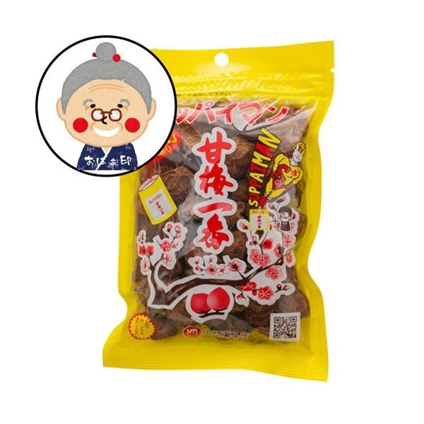 上間菓子店 スッパイマンの甘梅一番 65g ×1個 駄菓子の商品画像