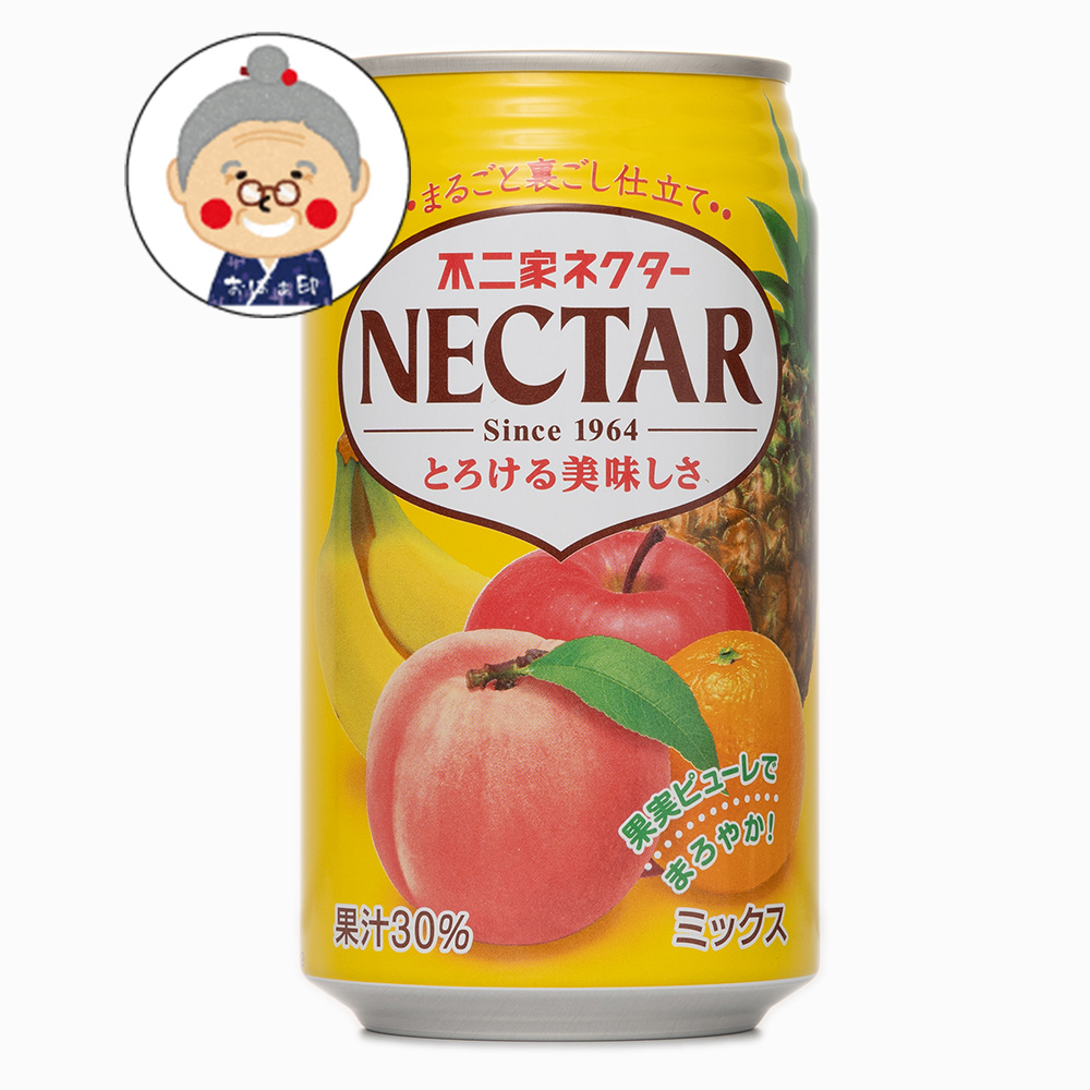 不二家 ネクター ミックス 缶 350g×1 ネクター フルーツジュースの商品画像