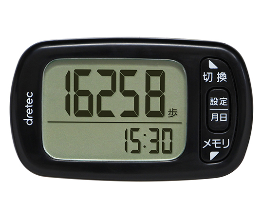 ドリテック ドリテック デイリーパートナー 歩数計 H-235BK（ブラック） デイリーパートナー 歩数計の商品画像