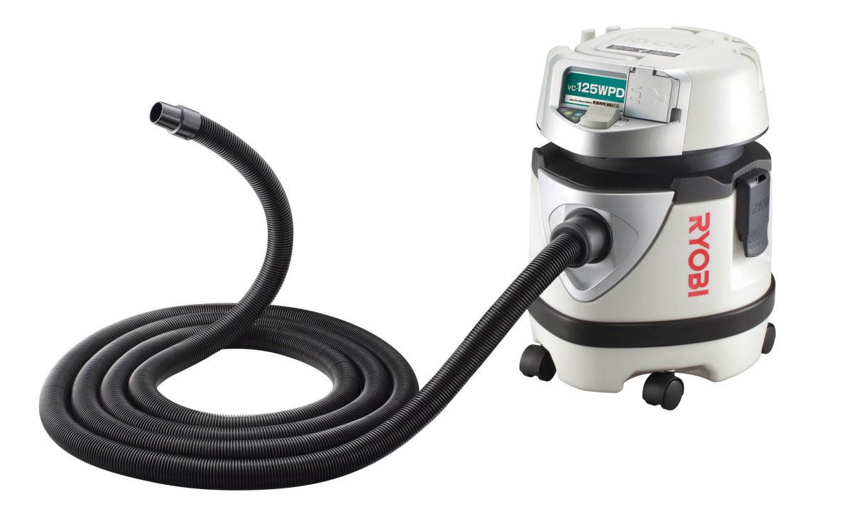 リョービ 集じん機 VC-125WPD（電動工具用連動コンセント付、付属