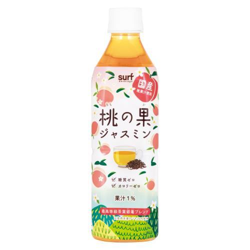 サーフビバレッジ サーフビバレッジ 桃の果ジャスミン 500ml × 24本 ペットボトル お茶（ソフトドリンク）の商品画像