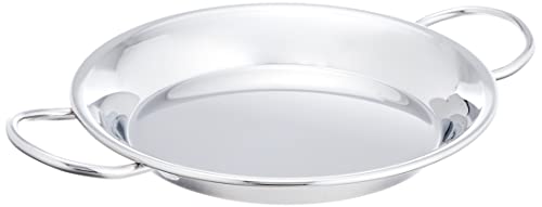 . wistaria commercial firm business use paella saucepan 22cm 18-8 stainless steel made in Japan PPE01022