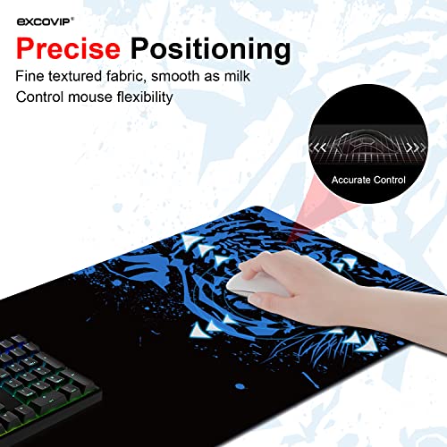 EXCO mouse pad large 700*300mm,ge-ming office optimum waterproof / fatigue reduction / washing with water slip prevention durability . is good FPS game stylish,o