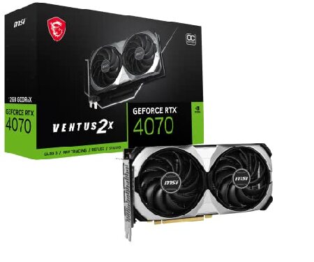 GeForce RTX 4070 VENTUS 2X 12G OC