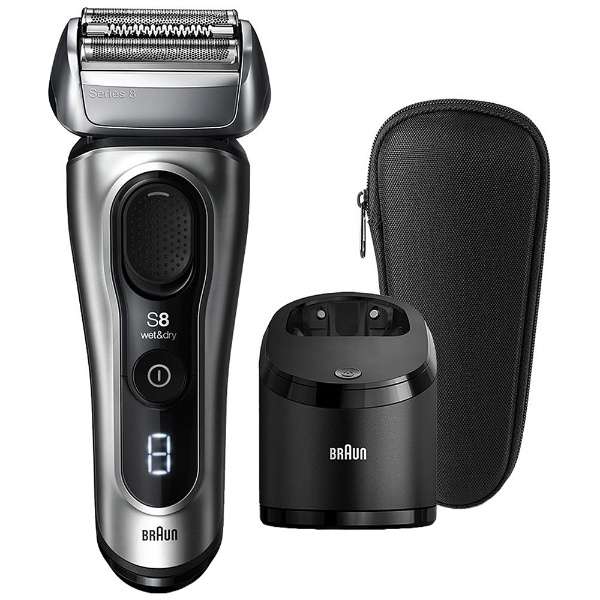 新品 BRAUN シリーズ8 充電式シェーバー 8467cc-V BRAUN シリーズ8 充電式シェーバー 8467cc メンズシェーバー本体 - 最