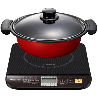 Panasonic - 【商談済み】Panasonic 卓上IH調理器　KZ-PG33-K Panasonic IH調理器 KZ-PG33-K 鍋付き （ブラック） 卓上IH調理