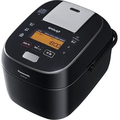 【うらん様】パナソニック　炊飯器　Wおどり炊き　SR-SPA108 5.5合炊 Panasonic SR-SPA108-K （ブラック） Wおどり炊き 炊飯器本体 - 最安値