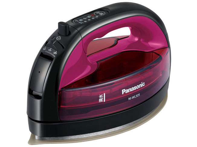 Panasonic コードレススチームアイロン NI-WL505-P （ピンク） アイロンの商品画像