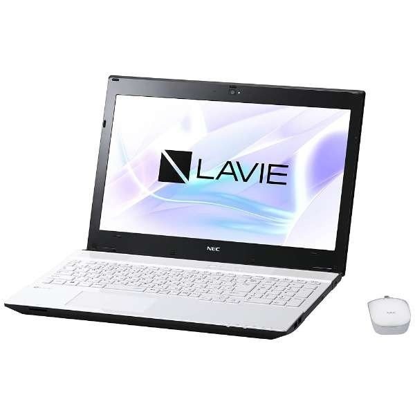 NEC LAVIE Note Standard NS350/HA クリスタルホワイト ［PC-NS350HAW］ 2017年夏モデル Windowsノートの商品画像