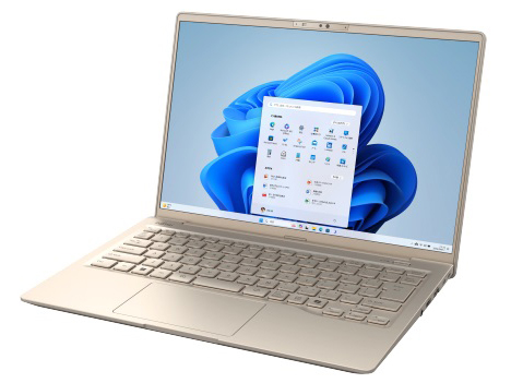 富士通 LIFEBOOK MH55/J3 ノートパソコン ノートパソコン FMV LIFEBOOK MH55/J3 ベージュゴールド FMVM55J3G