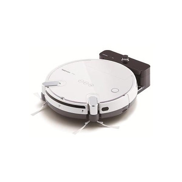 TOSHIBA ロボット掃除機 ホワイト 東芝 トルネオ ロボ VC-RV2-W（グランホワイト） ロボット掃除機