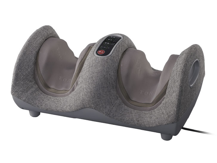 TOR フットマッサージャー はさみもみ AX-HPT240lg（ライトグレー）