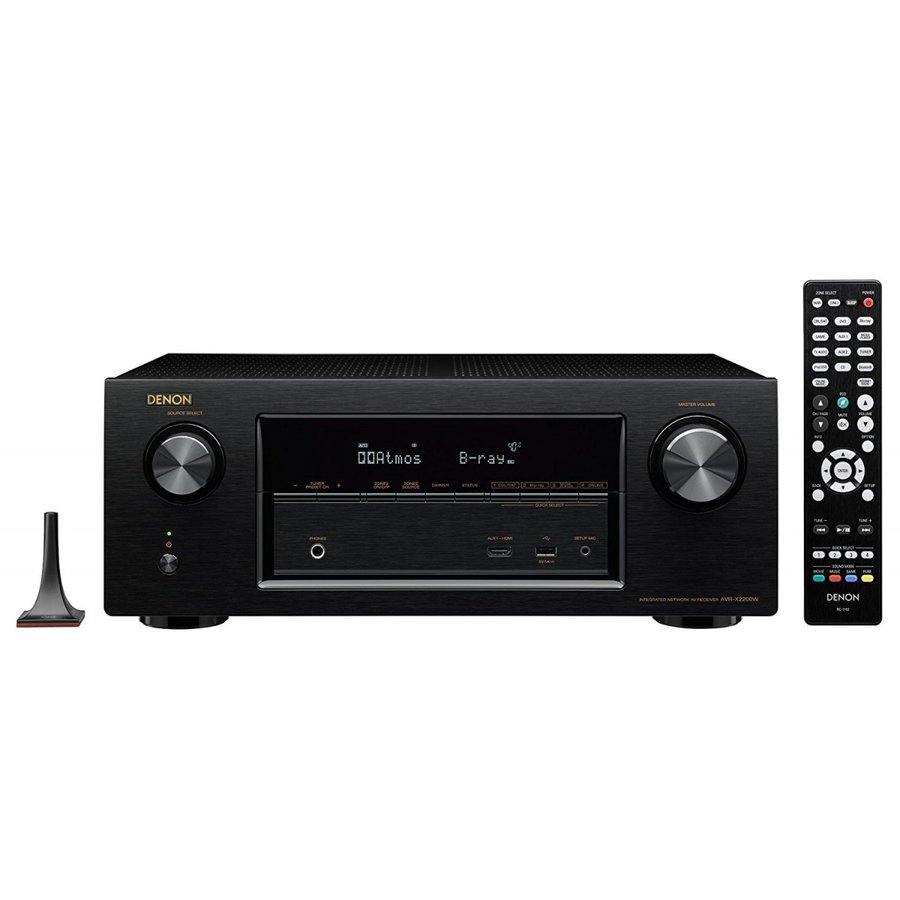 DENON 7.2ch AVアンプ AVR-X2200W K （ブラック） AVアンプ - 最