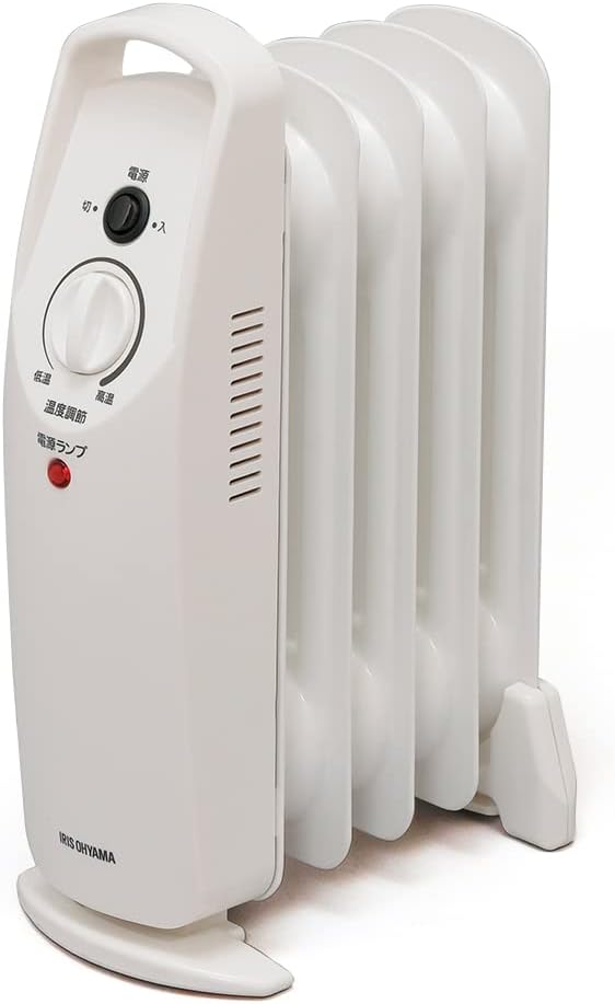 IRIS OHYAMA ウェーブ型オイルヒーター KIWHD-1210M-B （ブラック