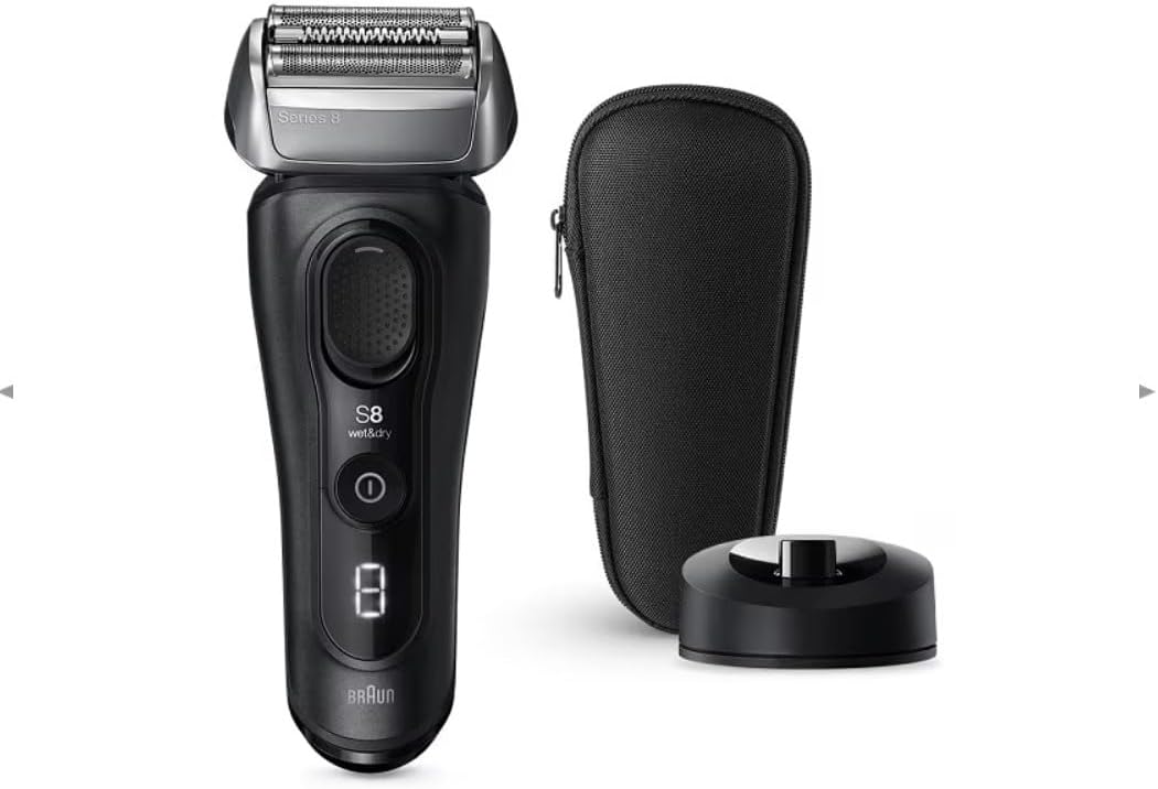 BRAUN シリーズ8 S8 wet&dry 電気シェーバー ブラウンシリーズ8 電気シェーバー 密着ヘッド付き | Braun JP