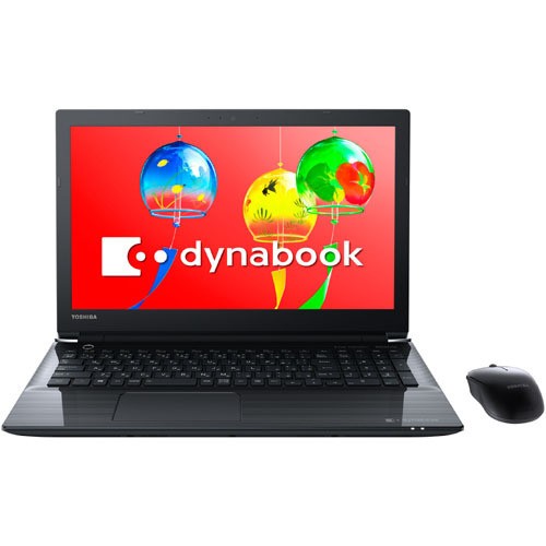 dynabook dynabook T45/G プレシャスブラック ［PT45GBP-SEA］ 2018夏モデル dynabook T Windowsノートの商品画像