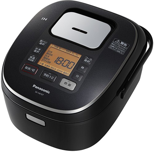 パナソニック SR-HB107-K（ブラック） 炊飯器本体 - 最安値・価格比較