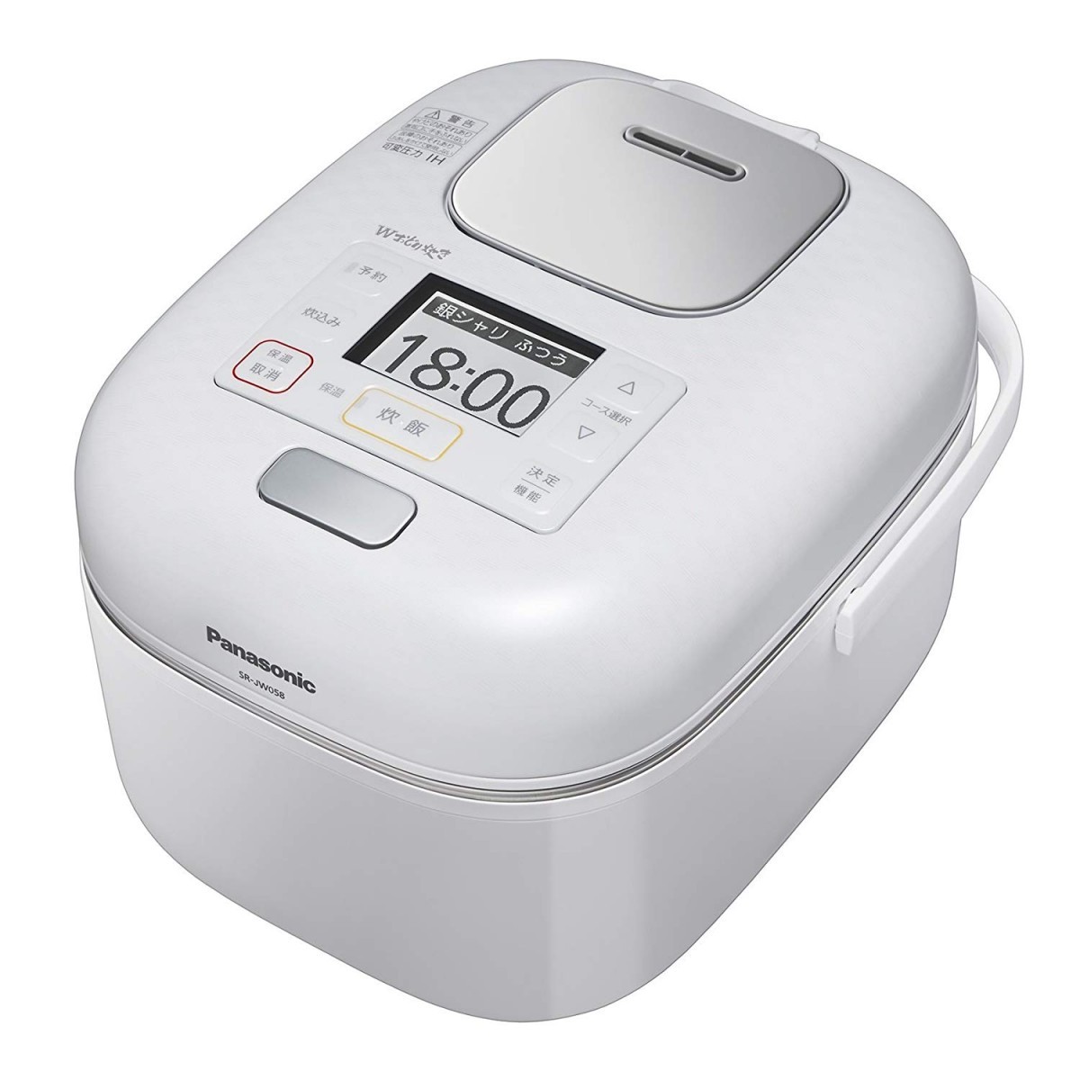 Panasonic SR-JW058-W （豊穣ホワイト） Wおどり炊き 炊飯器本体 - 最