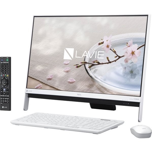 NEC ラヴィ LAVIE Desk All-in-one DA370/GAW ファインホワイト［PC
