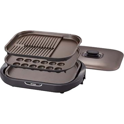 タイガーホットプレートこれ１台 CRC-B300 T ブラウン タイガー魔法瓶 これ一台 ホットプレート これ1台 CRC-B300（T