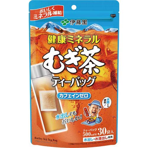 伊藤園 健康ミネラルむぎ茶 ティーバッグ 30袋入×3個の商品画像