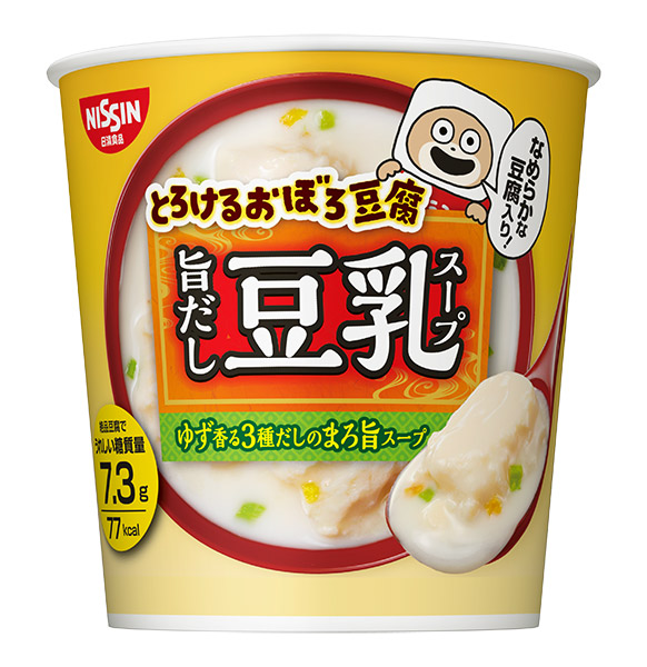 日清食品 日清食品 とろけるおぼろ豆腐 旨だし豆乳スープ 17g×6個 スープの商品画像