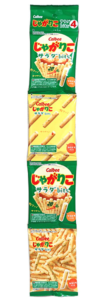 カルビー カルビー じゃがりこ サラダbits4（14g×4袋）56g×12本