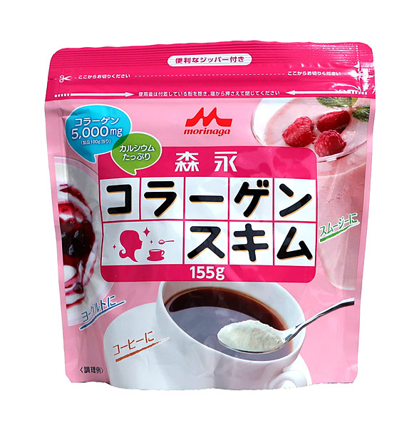 森永乳業 森永乳業 森永コラーゲンスキム 155g×24セット コラーゲンの商品画像