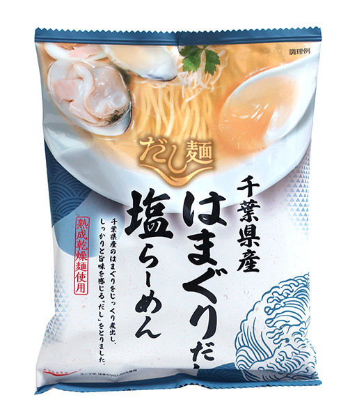 tabete だし麺 千葉県産はまぐりだし塩らーめん 108g×40個の商品画像