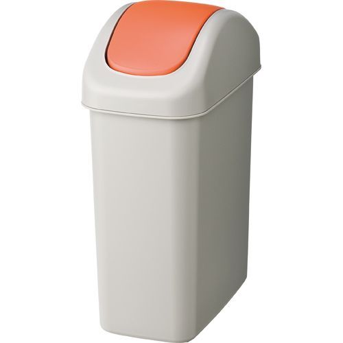 大塚商会 エコダストボックス スイング M 11.5L （グレー/オレンジ） ゴミ箱、ダストボックスの商品画像