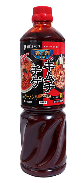 ミツカン 麺＆鍋大陸 キムチチゲスープの素 1.27kg×1本の商品画像