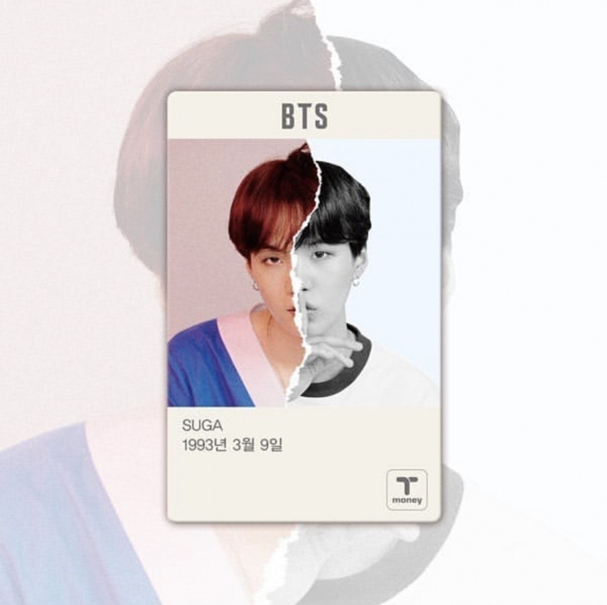 * sale *[ same day shipping ][ BTS bulletproof boy . transparent T-money Card 2019 ver. ] LOVE YOUR SELF. van tongue Korea traffic card official commodity 