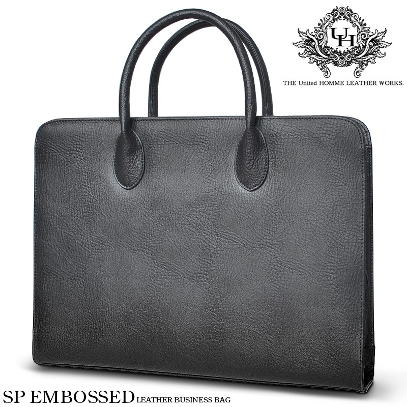 ビジネスバッグ メンズ 鞄 ブリーフケース A4サイズ スムースレザー 革 シンプル 通勤 バッグ United HOMME -President-  UHP-2229 :bag-unitedhomme-p2229:バッグ 財布 EL-DIABLO - 通販 - Yahoo!ショッピング