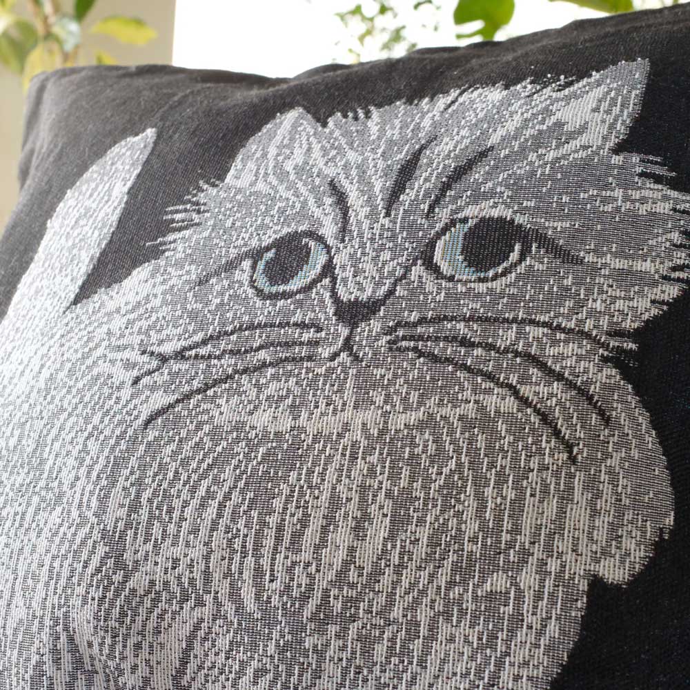  Matsuo miyukiCushion coverl pillowcase 45×45cm interior stylish lovely cat 