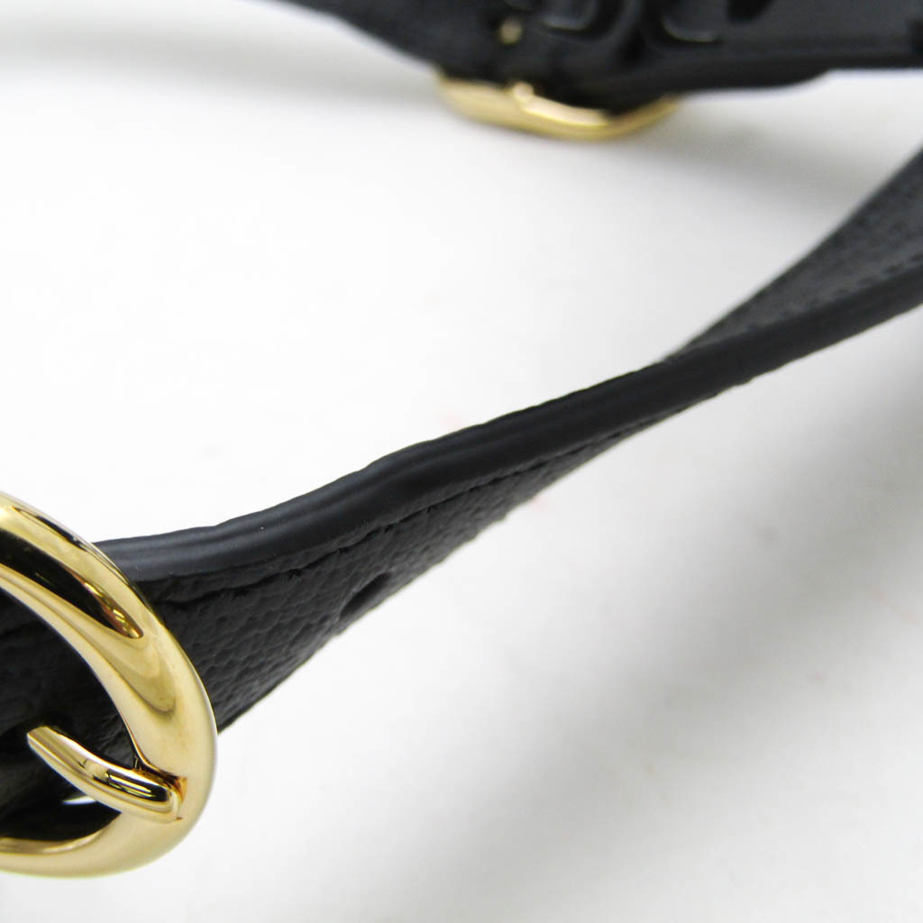  Gucci Inter locking G 692963 собака шлейка кожа черный 