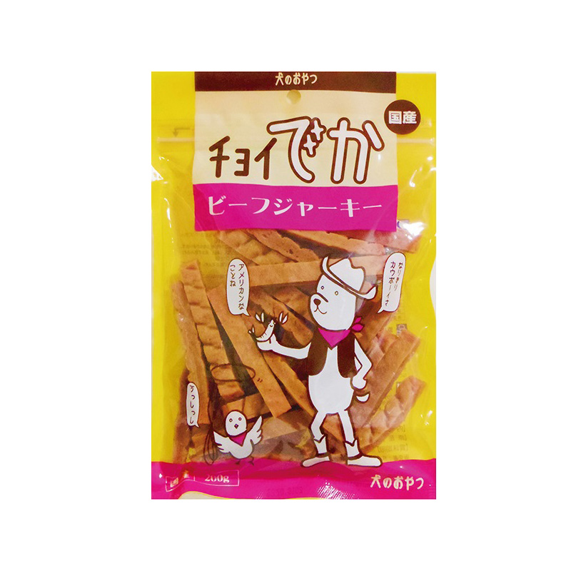 チョイでか ビーフジャーキー 200g×18個
