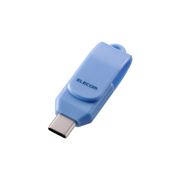 ELECOM MF-CEU3064GBU （64GB ブルー） USBメモリの商品画像